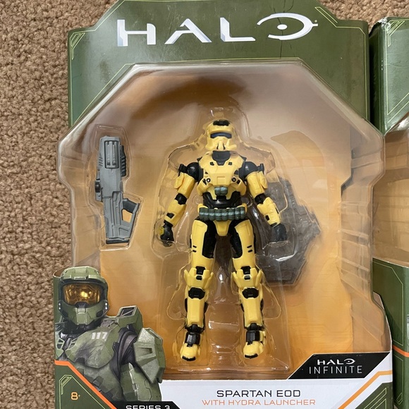Halo Infinite Jazwares Wicked Cool Toys WCT 3.75" (Series 3/4) Lot of 4 Figures - Picture 4 of 8
